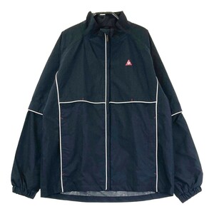 【1円】LECOQ GOLF ルコックゴルフ 2WAY ジップジャケット ブラック系 L [240101133779] レディース