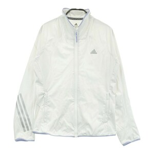 【1円】ADIDAS GOLF アディダスゴルフ GT3398 ジップジャケット ホワイト系 L [240101137212] レディース