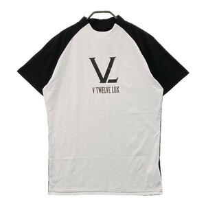 V12 ヴィトゥエルブ モックネック 半袖Tシャツ ホワイト系 M [240101105979] ゴルフウェア メンズ