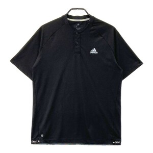 ADIDAS GOLF アディダスゴルフ HB3563 半袖Tシャツ ブラック系 L [240101123558] ゴルフウェア メンズ