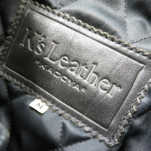 【1円】KADOYA カドヤ レザージャケット K’SLEATHER ブラック系 M [240101139981] メンズ_画像6