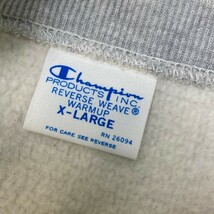 BEAMS GOLF ビームスゴルフ ×Champion スウェットトレーナー REVERSE WEAVE グレー系 X-LARGE [240101154429] ゴルフウェア メンズ_画像4