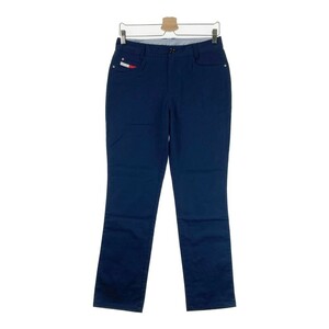 TOMMY HILFIGER GOLF トミー ヒルフィガーゴルフ ストレッチパンツ ネイビー系 L [240101155107] ゴルフウェア レディース