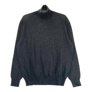 Salvatore Ferragamo Salvatore Ferragamo ta-toru neck knitted sweater gray series M [240001415997] men's 