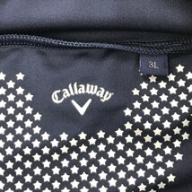 CALLAWAY キャロウェイ 2023年モデル モックネック半袖Tシャツ ネイビー系 3L [240101156544] ゴルフウェア メンズ_画像3