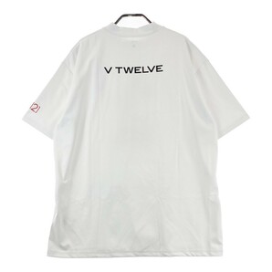 【新品】V12 ヴィトゥエルブ 2022年モデル ハイネック 半袖Tシャツ ミッキーマウス ホワイト系 XXL [240101156225] ゴルフウェア メンズの画像2