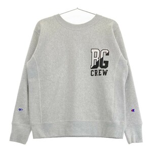 BEAMS GOLF ビームスゴルフ ×CHAMPION スウェット トレーナー グレー系 SMALL [240101157407] ゴルフウェア メンズ