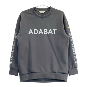 ADABAT アダバット スウェットトレーナー グレー系 38 [240101157541] ゴルフウェア レディース