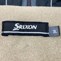 SRIXON スリクソン 裏地付き ジップジャケット チェック柄 グレー系 3L [240101158191] ゴルフウェア メンズ_画像4