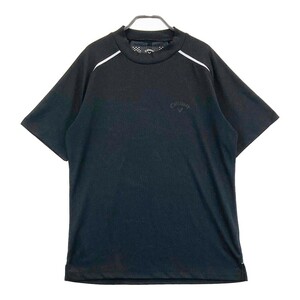 CALLAWAY キャロウェイ 2022年モデル 半袖Tシャツ ブラック系 LL [240101158689] ゴルフウェア メンズ