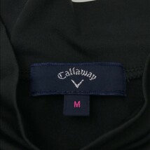 CALLAWAY キャロウェイ ハイネック 半袖Tシャツ ブラック系 M [240101066207] ゴルフウェア レディース_画像3