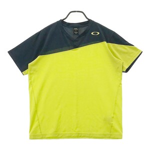 OAKLEY オークリー 434063JP 半袖Tシャツ イエロー系 XL [240101091672] ゴルフウェア メンズ