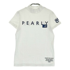 PEARLY GATES パーリーゲイツ ハイネック 半袖Tシャツ ホワイト系 0 [240101156908] ゴルフウェア レディース