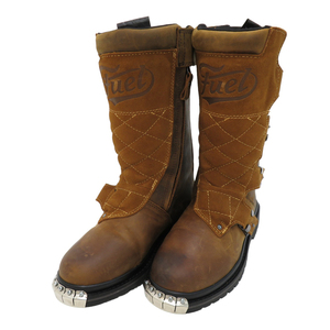 Fuel Motorcycles フューエル モーターサイクル DUST DEVIL BOOT ライディングブーツ ブラウン系 40 [240101146222] バイクウェア メンズ