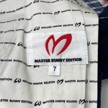 【新品】MASTER BUNNY EDITION マスターバニーエディション 158-8131309 ストレッチパンツ ネイビー系 7 [240001563513] ゴルフウェア_画像3