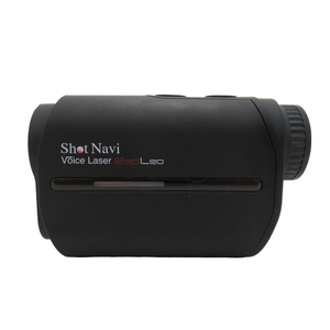SHOT NAVI ショットナビ Voice Laser Red Leo レーザー距離計 ブラック系 [240101150875] ゴルフウェア
