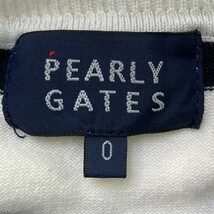 PEARLY GATES パーリーゲイツ 055-0274022 タートル ニット セーター ボーダー ネイビー系 0 [240101159485] ゴルフウェア レディース_画像3