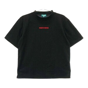 CUARTO UNITED クアルトユナイテッド ハイネック半袖 Tシャツ ブラック系 M [240101127297] ゴルフウェア レディース