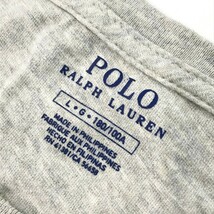 POLO RALPH LAUREN ポロ ラルフローレン 半袖Tシャツ ポロベア グレー系 L [240101130436] メンズ_画像3