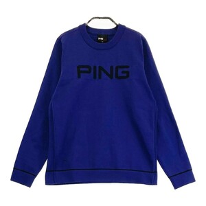 PING булавка 2020 год модели вязаный свитер лиловый серия L [240001575134] Golf одежда женский 