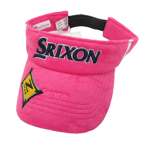 [ new goods ]SRIXON Srixon sun visor pie ru ground total pattern pink series free size (54-60cm) [240101161618] Golf wear 