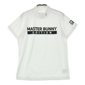 MASTER BUNNY EDITION マスターバニーエディション ハイネック半袖Tシャツ ホワイト系 1 [240101052010] ゴルフウェア レディース