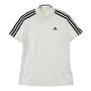 ADIDAS GOLF アディダスゴルフ 半袖Tシャツ ホワイト系 L [240101056088] ゴルフウェア レディース