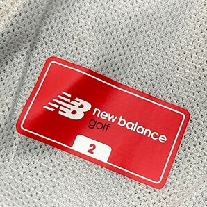 NEW BALANCE ニューバランス 2023年モデル 長袖 ジップジャケット ベージュ系 2 [240101158774] ゴルフウェア レディースの画像3