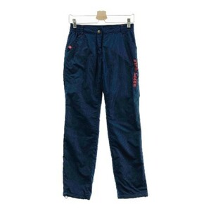 【1円】FILA GOLF フィラゴルフ 中綿パンツ 総柄 ネイビー系 M [240101104137] レディース