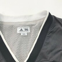 【1円】ADIDAS GOLF アディダスゴルフ 2way 裏 ナイロンブルゾン ブラック系 M [240001941191] レディース_画像9