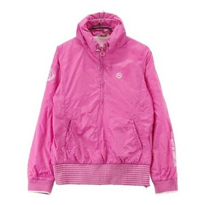 [1 jpy ]ADABAT Adabat reverse side half Zip nylon blouson pink series 38 [240001962695] lady's 