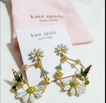 【新品】kate spade ケイトスペード　ピアス　まばゆいばかりのデイジーハチドリス_画像5