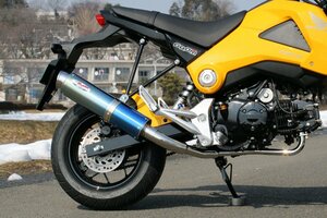 GROM　JC61　RPM　80D-RAPTOR　マフラー　ステンレスサイレンサーカバー　6040D　取寄せ品