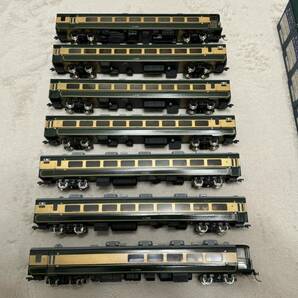 サロンカーなにわ 7輌セットタニカワ車体バラキット完成品 HOゲージ 鉄道模型 金属製の画像1