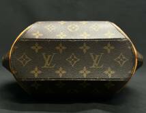 0002-02109 1円出品 ルイヴィトン Louis Vuitton モノグラム バッグ ハンド エリプス PM M51127/MI1000 カデナ 鍵 付き_画像6