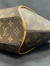 0002-02109 1円出品 ルイヴィトン Louis Vuitton モノグラム バッグ ハンド エリプス PM M51127/MI1000 カデナ 鍵 付き_画像7