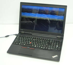 ThinkPad L570 Core i3-7100U 2.4GHz / HDD 無し / メモリ 4GB 【 ジャンク品】