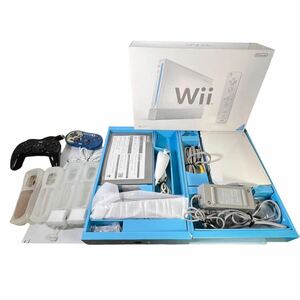 [ electrification OK] nintendo Nintendo Nintendo Wii RVL-001 (JPN) we remote control attaching summarize set sale 