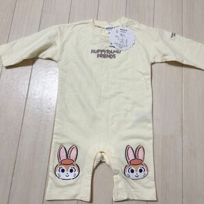 グッピーラムネ ロンパース うさぎ 長袖ロンパース