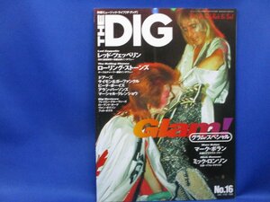 THE DIG Glam! /Marc Bolan/Mick Ronson/Led Zeppelin/Rolling Stones/Doors/Alan Parsons/別冊ミュージック・ライフ/1998年1-2　/51013