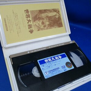 ほぼ未使用 東宝特撮映画 世界大戦争 VHSビデオテープ 中古品  保存品 83109の画像2