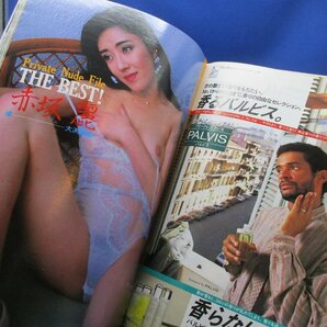 【月刊誌】 PLAYBOY プレイボーイ 日本版 1986年 3月号 昭和61年 JULIE McCULLOUGHピンナップ付 赤坂麗 黒田福美 ヌード グラビア/32826の画像3