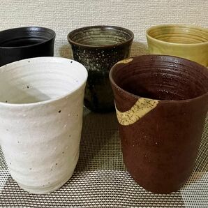 湯呑み茶碗　湯呑みセット　タンブラー（5客セット）