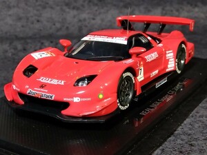 エブロ 1/43 ホンダ NSX リアルレーシング 2008年 スーパーGT参戦車仕様 (金石勝智/金石年弘)