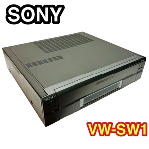 ★SONY ソニー WV-SW1 Hi8 S-VHSビデオデッキ ダブルビデオデッキ VideoHi8 SuperVHS 1997年製☆