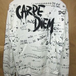 ドルチェ＆ガッバーナ DOLCE&GABBANA  ALL-OVER DG LOGO Sweatshirt   ロゴ グラフィック スウェット トレーナー 48の画像2