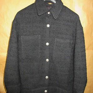 MUSE Deuxieme Classe ドゥーズィエムクラス TWEED ツイード ジャケット 黒 美品の画像3