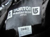 マスターマインド mastermind japan × BURTON スカル　HIGHLAND PANTS GORE-TEX ゴアテックス　カーゴ　パンツ　黒　S_画像6