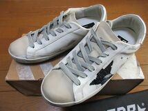 ゴールデングース GOLDEN GOOSE 　アパルトモン購入　 SUPERSTAR　レザー　スター　スニーカー　白 36　美品_画像1