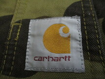 エイプ A BATHING APE × carhartt カーハート　コラボ　1stカモ 迷彩 オーバーオール　オールインワン ジャンプスーツ　L_画像3